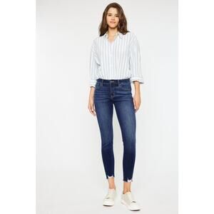 KanCan Mid Rise Ankle Skinny Jeans - KC20009D - Size 3/25